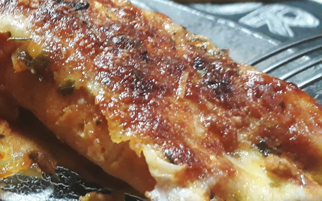 Massa de panqueca salgada