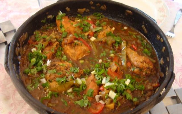 Frango à moda basca