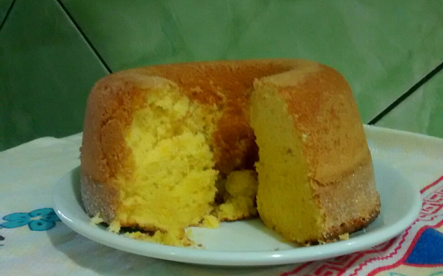 Bolo de mexerica