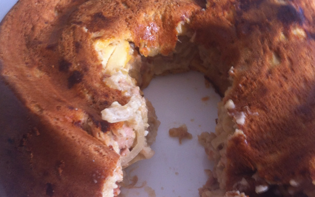 Torta salgada light rápida