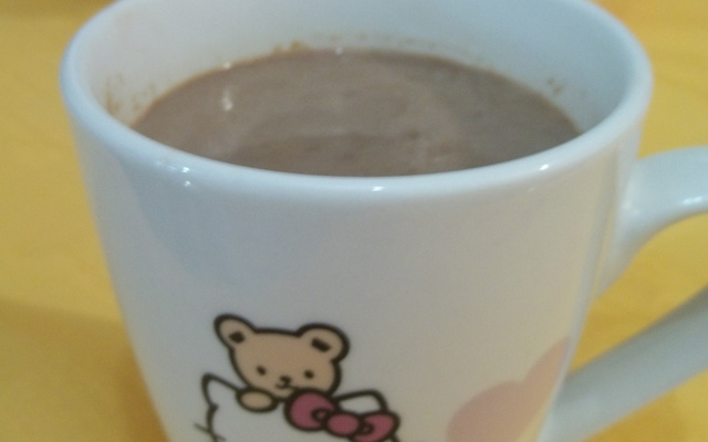Chocolate quente simples