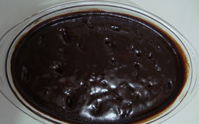 Cobertura de chocolate fácil