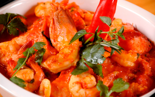 Guizo de pescados do Restaurante Camauê