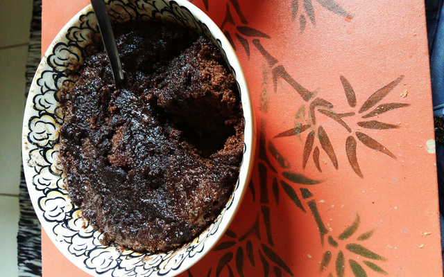 Bolo de caneca sem leite