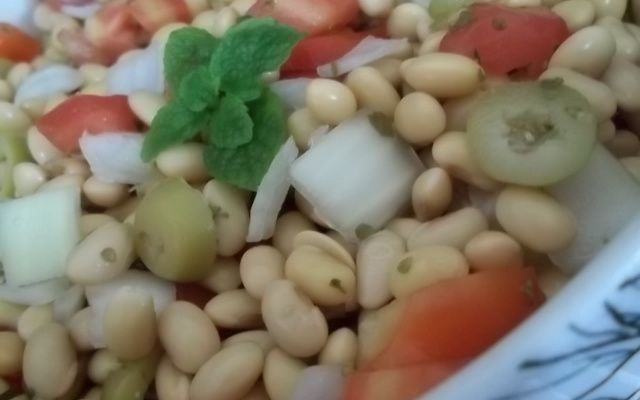 Salada de soja