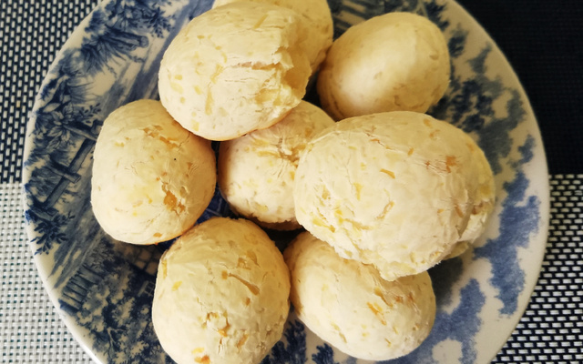Pão de queijo de 3 ingredientes