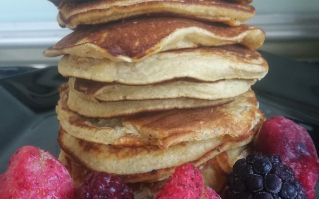 Massa para panquecas sem glúten