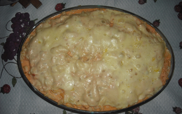 Macarrão com frango