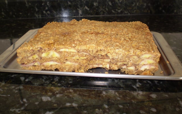 Torta integral de banana