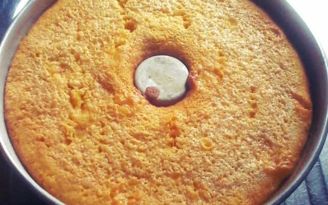 Bolo de milho verde de latinha