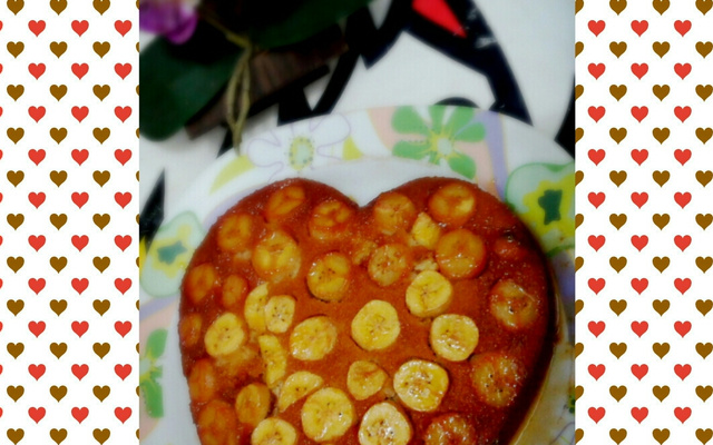 Torta de banana fácil