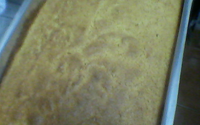 Bolo de milharina simples e fácil