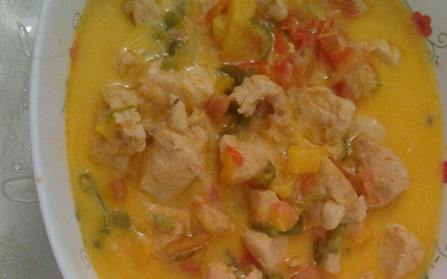 Moqueca rápida de frango