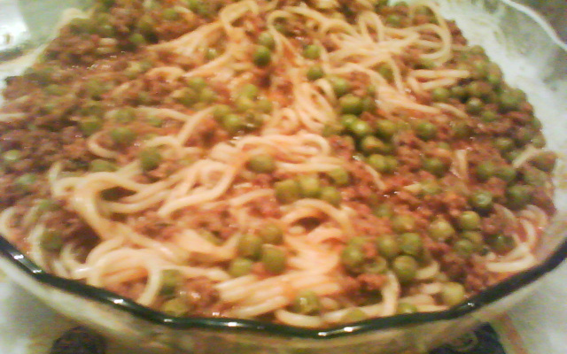 Macarronada de domingo