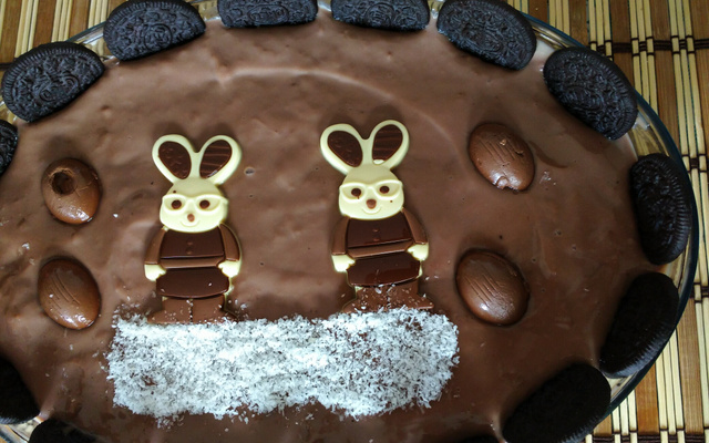 Pavê fácil de chocolate