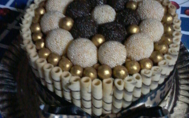 Bolo de aniversário.