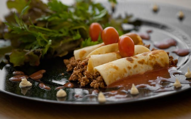 Panqueca básica de carne moída