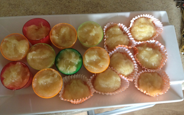 Docinho bagaço de abacaxi da Isa