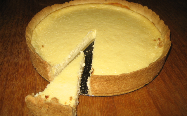 Torta de queijo falso