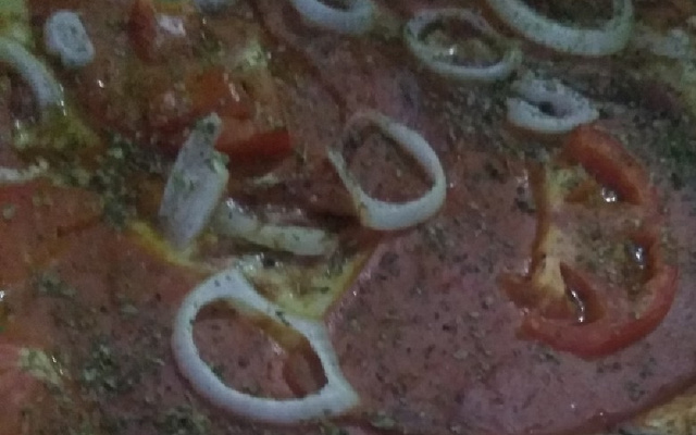 Pizza de pão de fôrma