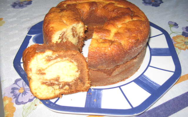 Bolo rajado do Tubarão