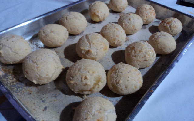 Pão de queijo sem queijo