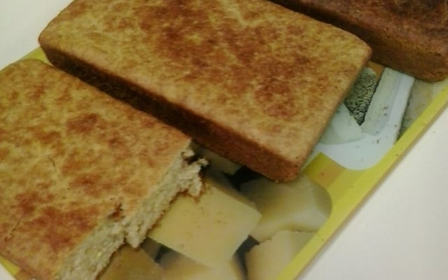 Pão batido no liquidificador