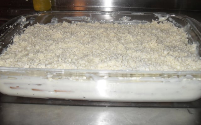 Pavê de chocolate branco