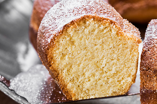 Bolo de fubá fofinho