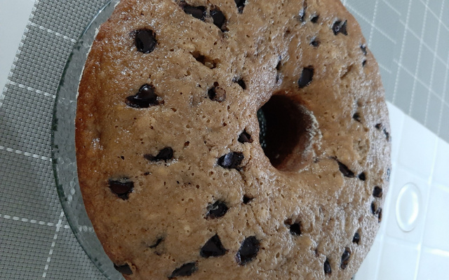 Bolo de banana fofinho