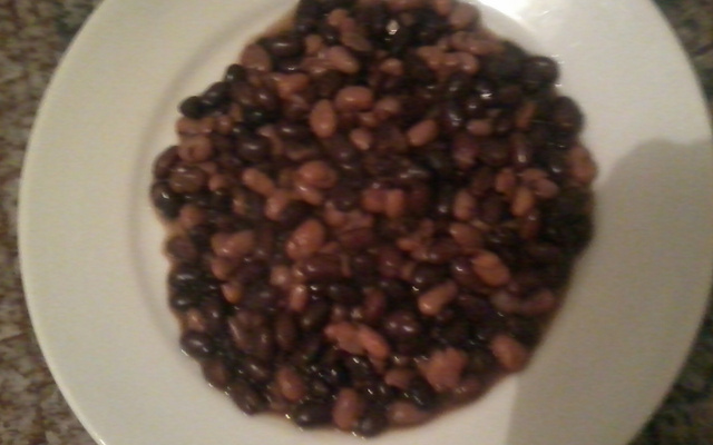 Feijão caseiro à minha moda