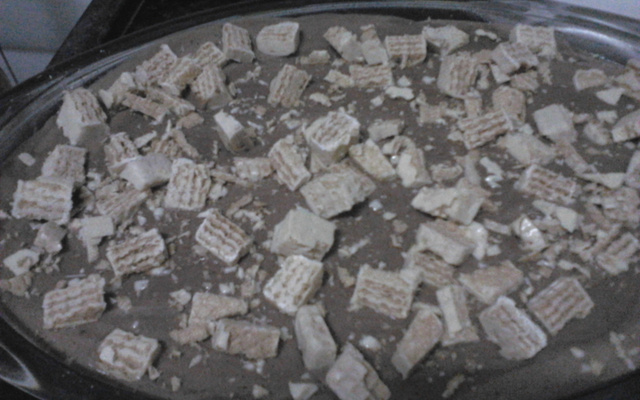 Pavê de limão e chocolate