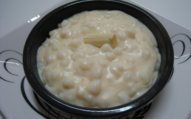 Canjica cremosa aos 5 leites