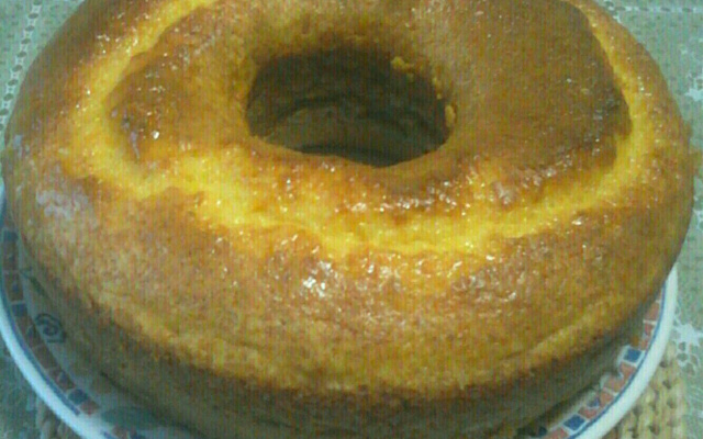 Bolo de laranja rápido