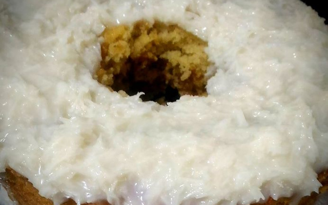 Bolo de coco de liquidificador