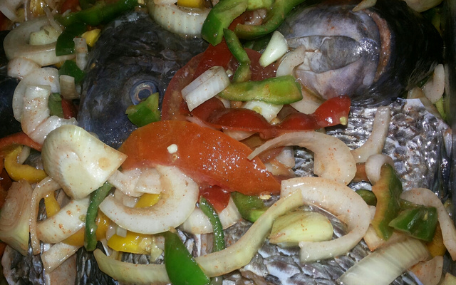 Papelote de frango com legumes