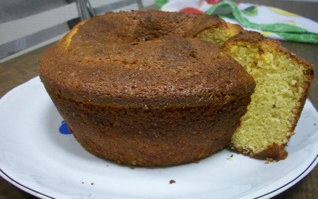 Bolo de laranja fácil de liquidificador