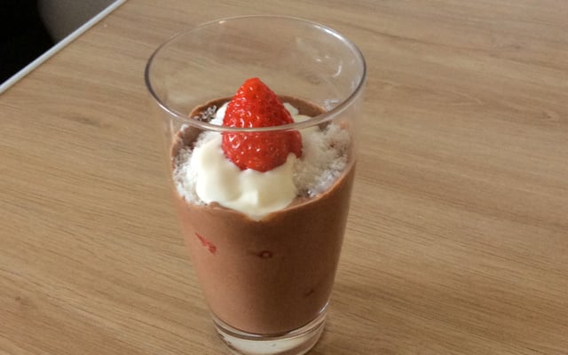 Mousse de chocolate low carb