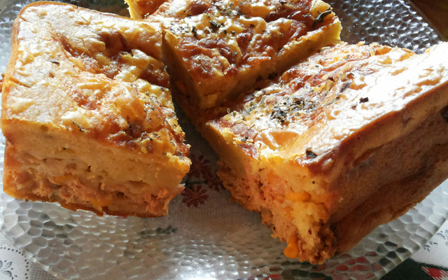Torta salgada de batedeira deliciosa