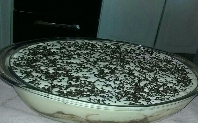 Pavê de biscoito de maizena