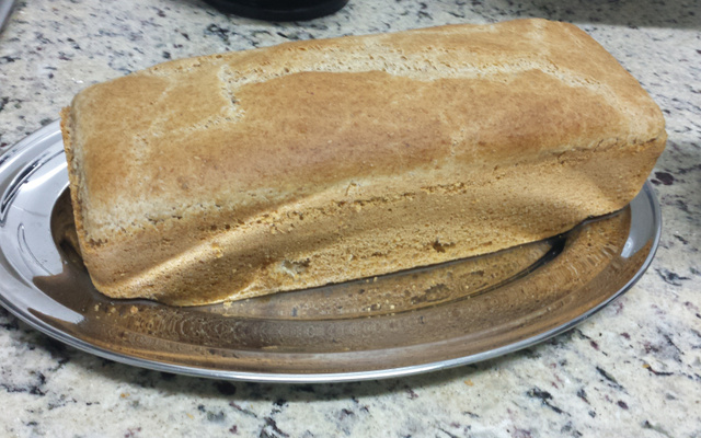 Pão 100% integral sem açúcar