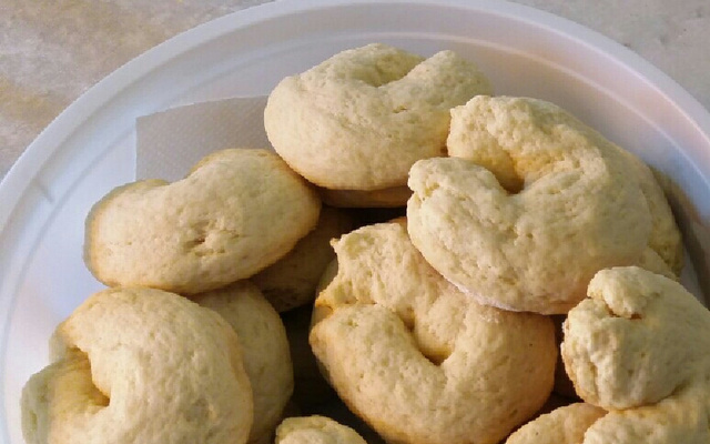 Biscoito de nata da Vânia