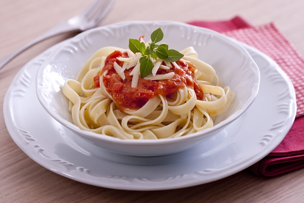 Massa ao molho de tomate