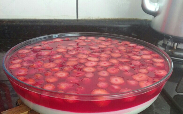 Sobremesa de morango