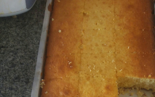 Bolo de trigo simples