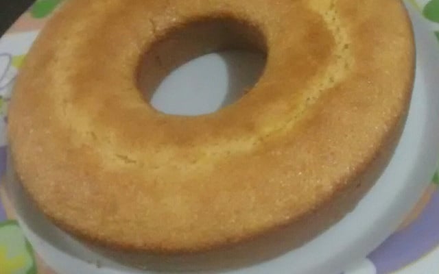 Bolo de massa de milho