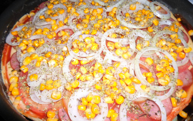 Pizza de liquidificador