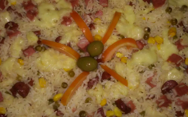 Arroz de forno diferente