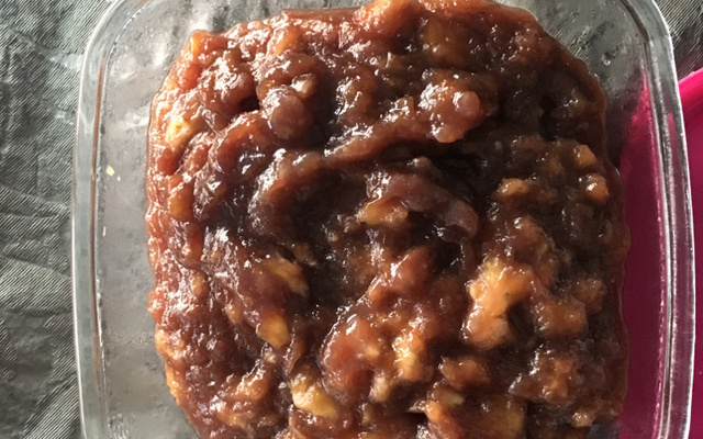 Doce de banana cremoso