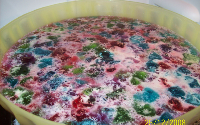 Colorido de gelatina